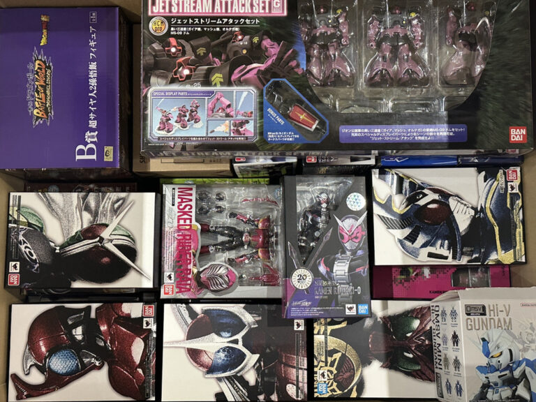 10月9日 さいたま市でお買取りした仮面ライダー・ドラゴンボール・ガンダムのフィギュア